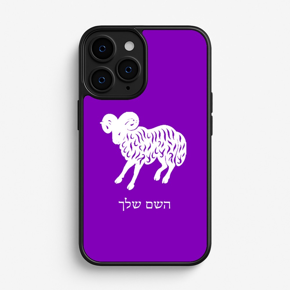 כיסוי בעיצוב אישי עם השם שלך לדגם - Apple iPhone 16 Pro בעיצוב מזלות - טלה