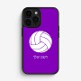 כיסוי בעיצוב אישי עם השם שלך לדגם - Apple iPhone 16 Pro בעיצוב כדור כדורעף