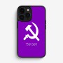 כיסוי בעיצוב אישי עם השם שלך לדגם - Apple iPhone 16 Pro בעיצוב פטיש ומגל
