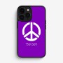 כיסוי בעיצוב אישי עם השם שלך לדגם - Apple iPhone 16 Pro בעיצוב סמל השלום