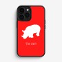 כיסוי בעיצוב אישי עם השם שלך לדגם - Apple iPhone 16 Pro בעיצוב קרנף