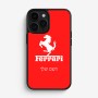 כיסוי בעיצוב אישי עם השם שלך לדגם - Apple iPhone 16 Pro בעיצוב פרארי