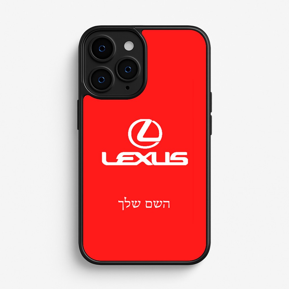 כיסוי בעיצוב אישי עם השם שלך לדגם - Apple iPhone 16 Pro בעיצוב לקסוס