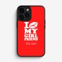 כיסוי בעיצוב אישי עם השם שלך לדגם - Apple iPhone 16 Pro בעיצוב לנשק את החברה שלי