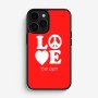 כיסוי בעיצוב אישי עם השם שלך לדגם - Apple iPhone 16 Pro בעיצוב אהבה