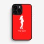 כיסוי בעיצוב אישי עם השם שלך לדגם - Apple iPhone 16 Pro בעיצוב אישה בהריון
