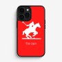 כיסוי בעיצוב אישי עם השם שלך לדגם - Apple iPhone 16 Pro בעיצוב שחקן פולו - סוס