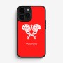 כיסוי בעיצוב אישי עם השם שלך לדגם - Apple iPhone 16 Pro בעיצוב פרחי קרן