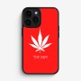כיסוי בעיצוב אישי עם השם שלך לדגם - Apple iPhone 16 Pro בעיצוב עלה מריחואנה - גראס