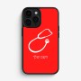 כיסוי בעיצוב אישי עם השם שלך לדגם - Apple iPhone 16 Pro בעיצוב סטטוסקופ רופא