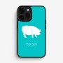כיסוי בעיצוב אישי עם השם שלך לדגם - Apple iPhone 16 Pro בעיצוב חזיר
