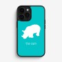 כיסוי בעיצוב אישי עם השם שלך לדגם - Apple iPhone 16 Pro בעיצוב קרנף