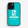 כיסוי בעיצוב אישי עם השם שלך לדגם - Apple iPhone 16 Pro בעיצוב אוהבת את החבר שלי