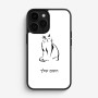 כיסוי בעיצוב אישי עם השם שלך לדגם - Apple iPhone 16 Pro בעיצוב חתול