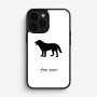 כיסוי בעיצוב אישי עם השם שלך לדגם - Apple iPhone 16 Pro בעיצוב כלב