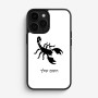 כיסוי בעיצוב אישי עם השם שלך לדגם - Apple iPhone 16 Pro בעיצוב עקרב