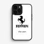 כיסוי בעיצוב אישי עם השם שלך לדגם - Apple iPhone 16 Pro בעיצוב פרארי