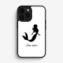 כיסוי בעיצוב אישי עם השם שלך לדגם - Apple iPhone 16 Pro בעיצוב בתולת ים - אישה