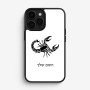 כיסוי בעיצוב אישי עם השם שלך לדגם - Apple iPhone 16 Pro בעיצוב מזלות - עקרב