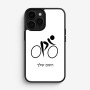 כיסוי בעיצוב אישי עם השם שלך לדגם - Apple iPhone 16 Pro בעיצוב אופניים אולימפיים