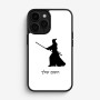 כיסוי בעיצוב אישי עם השם שלך לדגם - Apple iPhone 16 Pro בעיצוב סמוראי