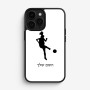 כיסוי בעיצוב אישי עם השם שלך לדגם - Apple iPhone 16 Pro בעיצוב שחקנית כדורגל - אישה