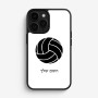 כיסוי בעיצוב אישי עם השם שלך לדגם - Apple iPhone 16 Pro בעיצוב כדור כדורעף