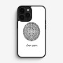 כיסוי בעיצוב אישי עם השם שלך לדגם - Apple iPhone 16 Pro בעיצוב לוח שנה אצטקי של המאיה