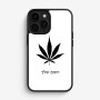כיסוי בעיצוב אישי עם השם שלך לדגם - Apple iPhone 16 Pro בעיצוב עלה מריחואנה - גראס