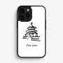 כיסוי בעיצוב אישי עם השם שלך לדגם - Apple iPhone 16 Pro בעיצוב פגודה - יפן