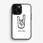 כיסוי בעיצוב אישי עם השם שלך לדגם - Apple iPhone 16 Pro בעיצוב יד סלע