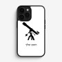 כיסוי בעיצוב אישי עם השם שלך לדגם - Apple iPhone 16 Pro בעיצוב טלסקופ