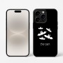 כיסוי בעיצוב אישי עם השם שלך לדגם - Apple iPhone 16 Pro בעיצוב עטלפים