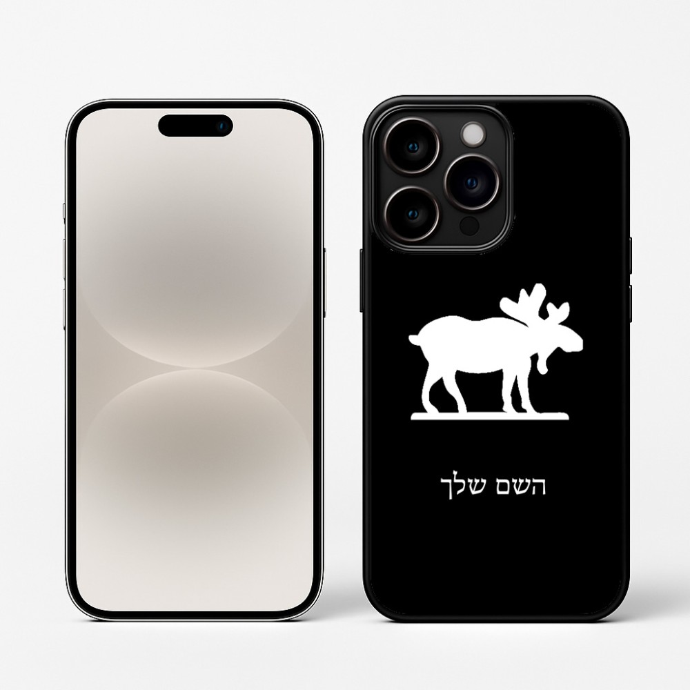 כיסוי בעיצוב אישי עם השם שלך לדגם - Apple iPhone 16 Pro בעיצוב דישון