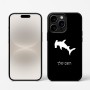 כיסוי בעיצוב אישי עם השם שלך לדגם - Apple iPhone 16 Pro בעיצוב כריש ראש פטיש