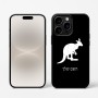 כיסוי בעיצוב אישי עם השם שלך לדגם - Apple iPhone 16 Pro בעיצוב קנגורו