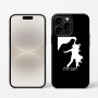 כיסוי בעיצוב אישי עם השם שלך לדגם - Apple iPhone 16 Pro בעיצוב אישה רוקדת עם גבר