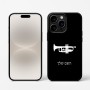 כיסוי בעיצוב אישי עם השם שלך לדגם - Apple iPhone 16 Pro בעיצוב חצוצרה
