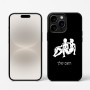כיסוי בעיצוב אישי עם השם שלך לדגם - Apple iPhone 16 Pro בעיצוב מזלות - תאומים