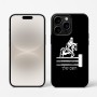כיסוי בעיצוב אישי עם השם שלך לדגם - Apple iPhone 16 Pro בעיצוב רוכב סוסים