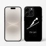 כיסוי בעיצוב אישי עם השם שלך לדגם - Apple iPhone 16 Pro בעיצוב קפיצת סקי אולימפית