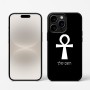 כיסוי בעיצוב אישי עם השם שלך לדגם - Apple iPhone 16 Pro בעיצוב אנק - מפתח החיים המצרי