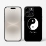 כיסוי בעיצוב אישי עם השם שלך לדגם - Apple iPhone 16 Pro בעיצוב סמל יינג יאנג