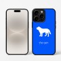 כיסוי בעיצוב אישי עם השם שלך לדגם - Apple iPhone 16 Pro בעיצוב כלב