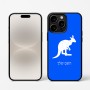 כיסוי בעיצוב אישי עם השם שלך לדגם - Apple iPhone 16 Pro בעיצוב קנגורו