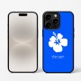 כיסוי בעיצוב אישי עם השם שלך לדגם - Apple iPhone 16 Pro בעיצוב פרח היביסקוס