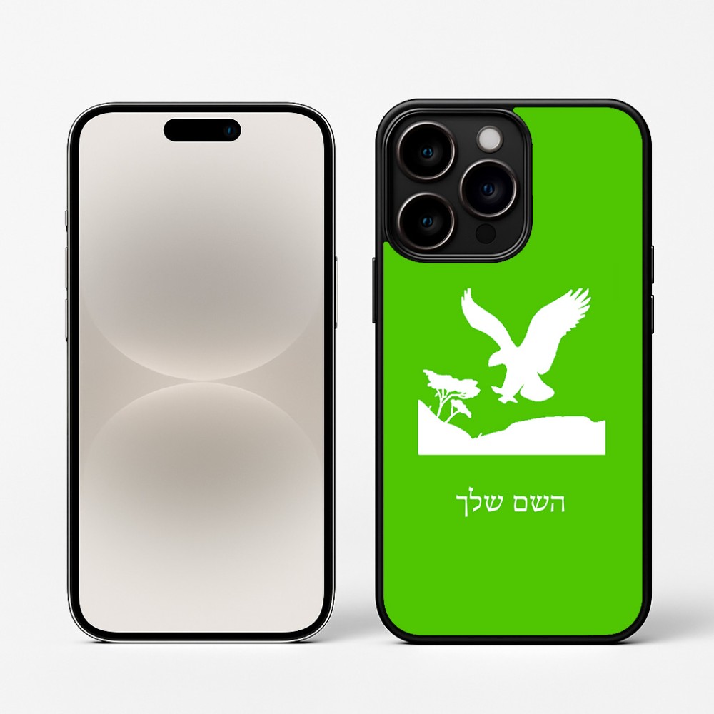 כיסוי בעיצוב אישי עם השם שלך לדגם - Apple iPhone 16 Pro בעיצוב נשר אמריקאי