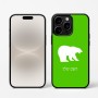 כיסוי בעיצוב אישי עם השם שלך לדגם - Apple iPhone 16 Pro בעיצוב דוב