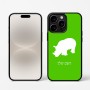 כיסוי בעיצוב אישי עם השם שלך לדגם - Apple iPhone 16 Pro בעיצוב קרנף