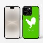 כיסוי בעיצוב אישי עם השם שלך לדגם - Apple iPhone 16 Pro בעיצוב תרנגול